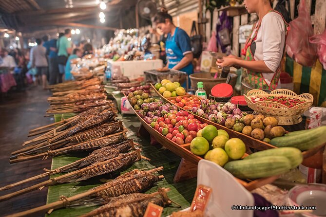Luang Prabang Street Food Culture, Paper Handicraft Village Tour - Starting opposite the fountain on Luang Prabang’s main street