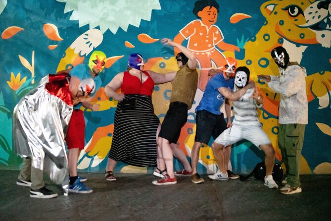 Lucha Libre, Tacos, Margaritas,Tequila and Night Market Tour - Five tequilas, a large margarita, and included beer