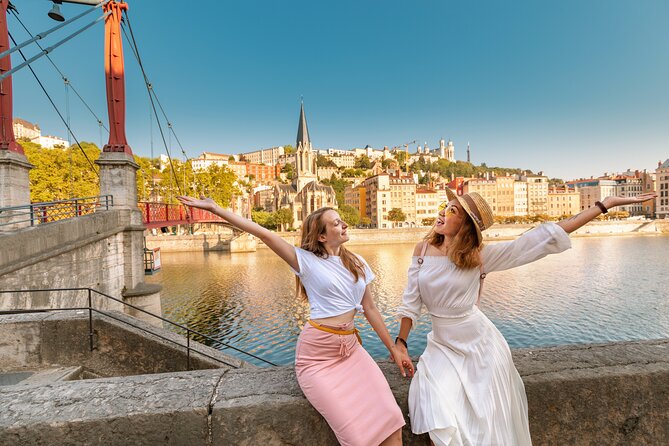 Lyon Private Walking Tour and Food Market Discovery - Crossing the Rhône at Pont Lafayette