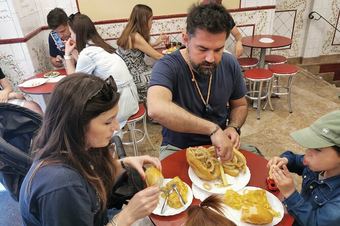 Madrid: Street Food Walking Tour in the Plaza Mayor Area - The local bar and Madrid’s calamari sandwich