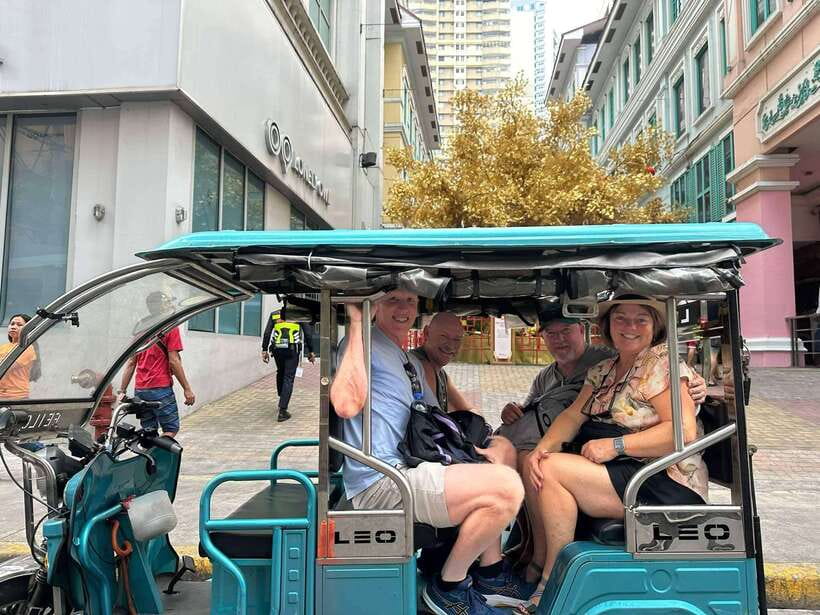 Manila Street Food and Drinks with Tuktuk Experience - Your first tastes: banana cue, camote fries, and turon