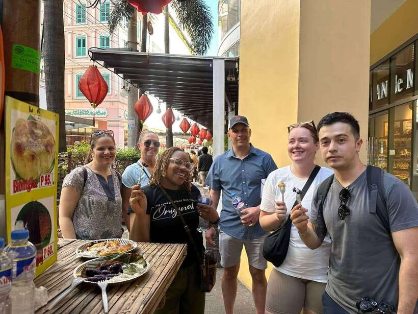 Manila Street Food and Drinks with Tuktuk Experience - Walking through areas beyond Intramuros