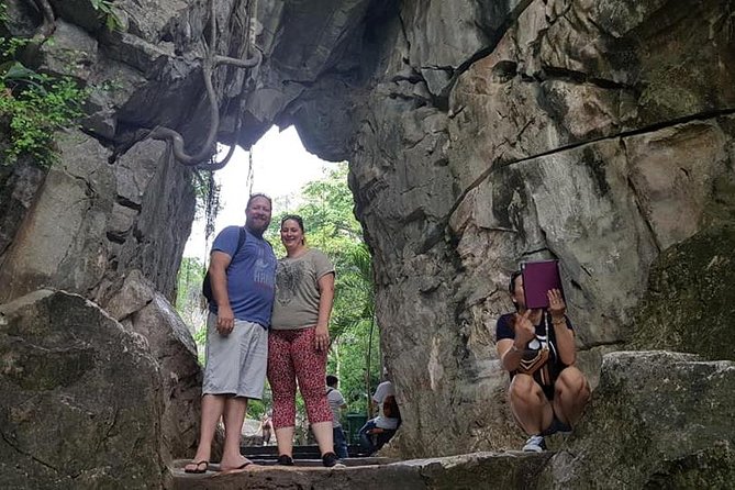 MARBLE MOUNTAIN-AM PHU Cave & HOI AN -Colourful Lantern Boat Ride - Am Phu Cave turns Buddhist teachings into a visual lesson