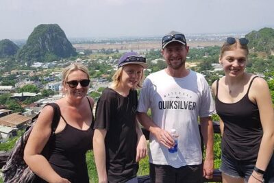 MARBLE MOUNTAIN-AM PHU Cave & HOI AN -Colourful Lantern Boat Ride