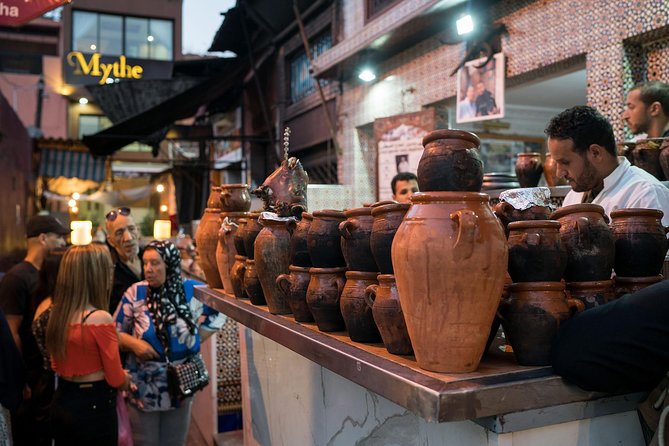 Marrakech: Street Food Tour by Night - Harira, pastries, salads, and the savory stops