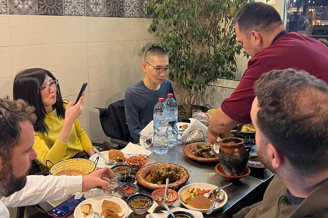 Marrakech Street Food with +10Tasting & Tanjia Dinner|Guided Walk - Ending with Tanjia Marakcheya