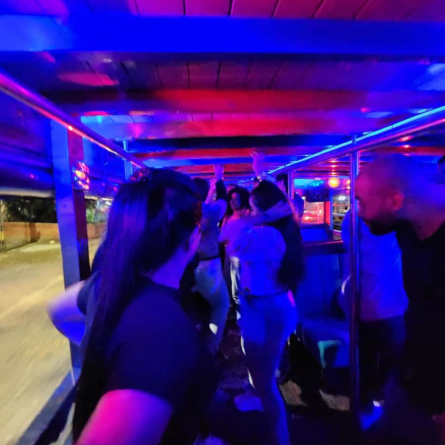 Medellin: Party Bus with DJ & Street Food Tastings - What the $36 price buys you