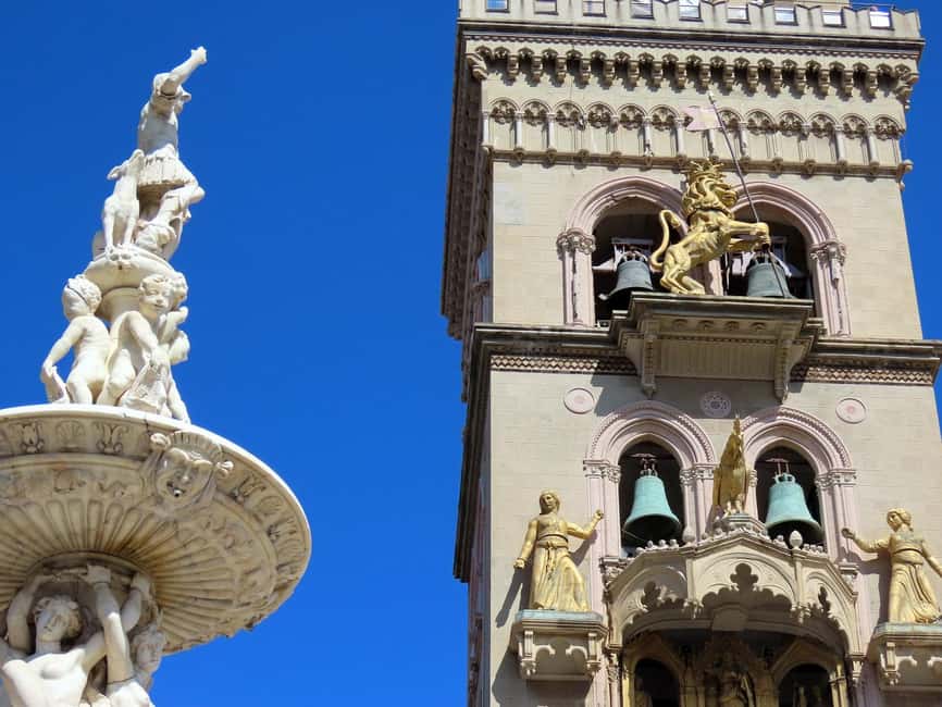 Messina Street Food Walking Tour and astronomical clock show - The astronomical clock at noon