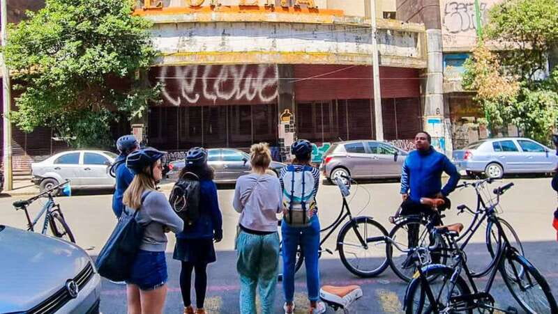 🟢Mexico Off The Beaten Track/ Street Food Bike Tour 🟢 - A different side of Mexico City’s past