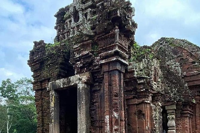 My Son Holyland , Marble Moutain,Hoi An Walking Tour with Night Market,Boat Ride - Marble Mountains: Water Mountain, Caves, and a Wartime Story