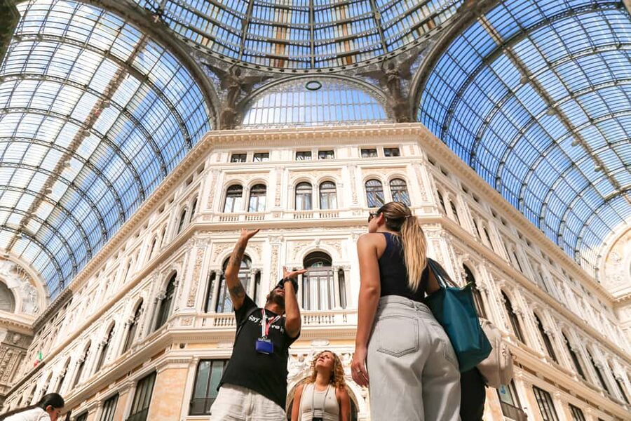 Naples: Culture & Street Food with a Local Guide - Piazza del Plebiscito and the San Carlo area