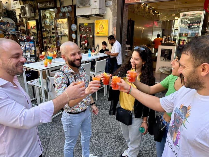 Naples: Old City Center Street Food Tour with Spritz - Spaccanapoli: the old city in one long view