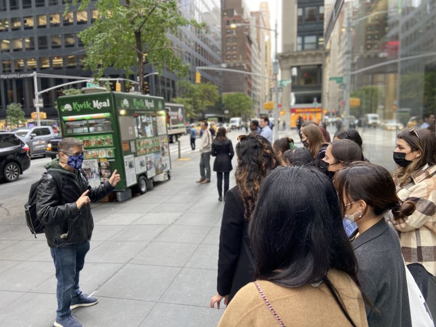 New York: Midtown Manhattan Street Food Walking Tour - Meeting at Bryant Park beside the yellow waffle kiosk