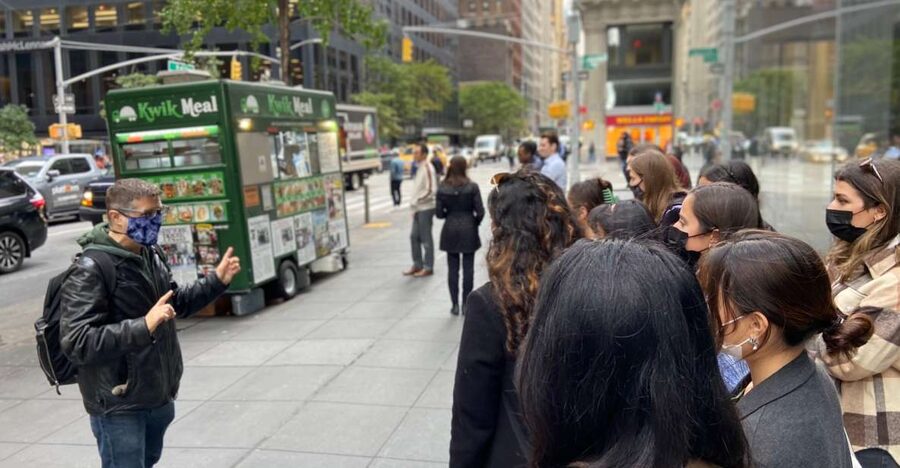 New York: Midtown Manhattan Street Food Walking Tour - The first tastings move beyond hot dogs and pretzels
