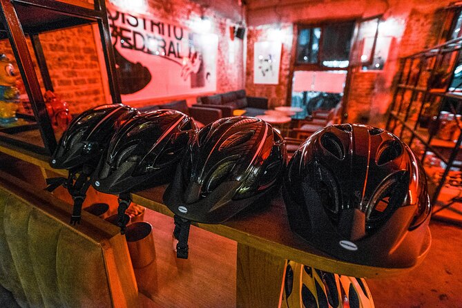 Night Street Food & Bike Tour / Small Groups /All Inclusive - Zona Rosa after dark
