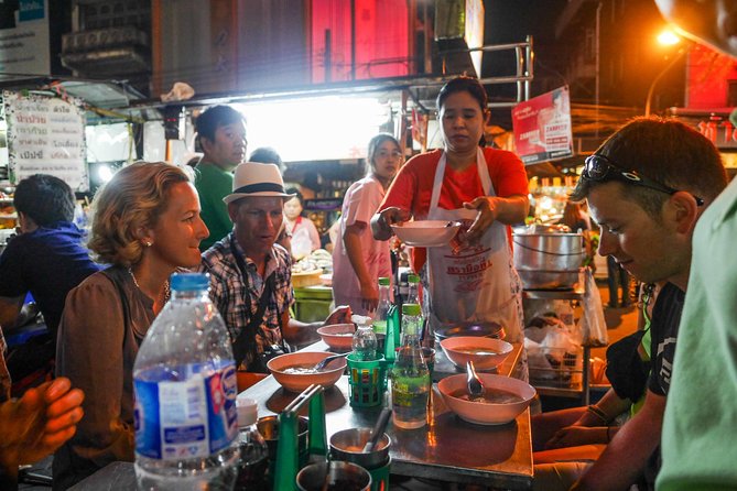 Night Street Food Tour of Bangkok's Chinatown - Stop two: small dim sum plates