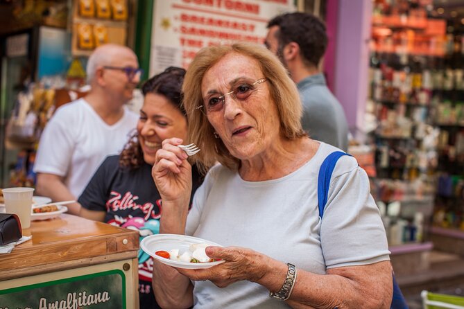 Not Just Another Naples Street Food Tour with Eating Europe - Walking through the Spanish Quarter