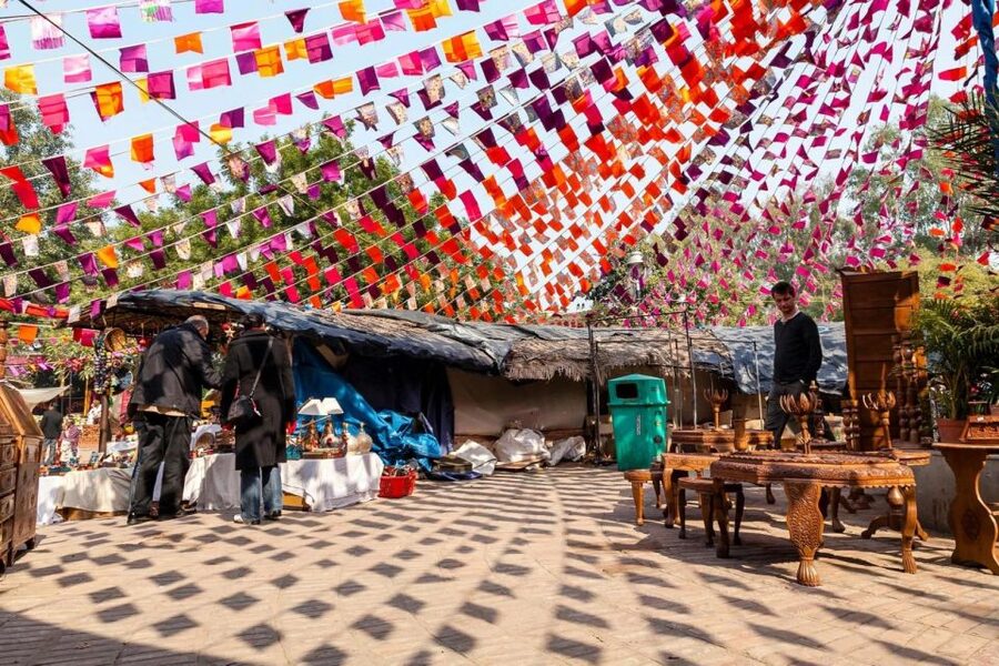 Old Delhi: Street Food Tour with Optional vehicle - Khari Baoli brings the spice market into focus