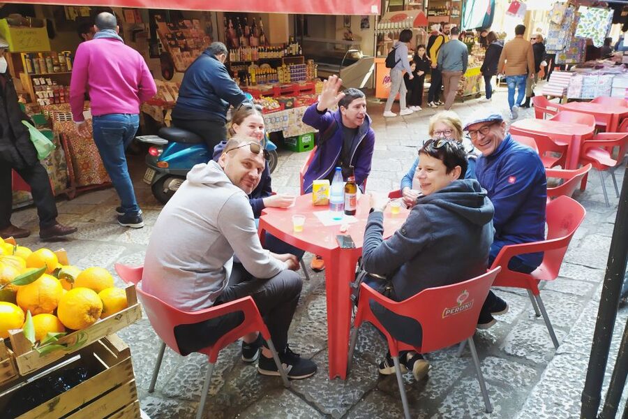 Palermo: City Walking Tour & Street Food Tasting with Drink - Capo Market: where the tour comes alive