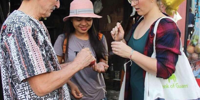 Phnom Penh's Ultimate Street Food Tour by Tuk Tuk - Russian Market: food shopping, smells, and a short market walk