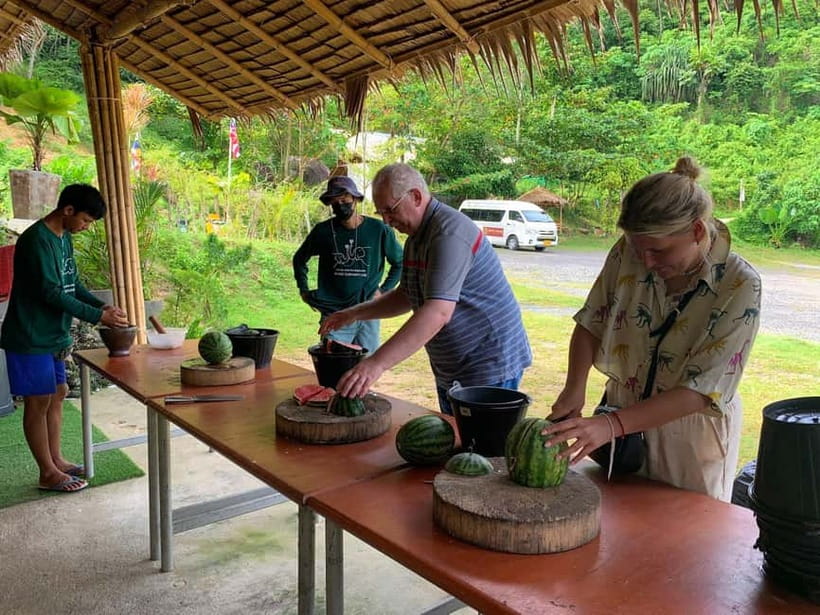 Phuket City Tour with Night Market Visit & Elephant Feeding - Wat Chalong: a calm cultural pause
