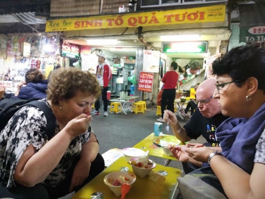 Private hidden Hanoi street food walking tour with a local - Banh cuon, soft rice rolls with savory filling