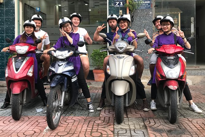 Private Ho Chi Minh Street Food Tour by Motorbike with Ao Dai Female Rider - First bites: rice cakes, dumplings, and Vietnamese pancakes