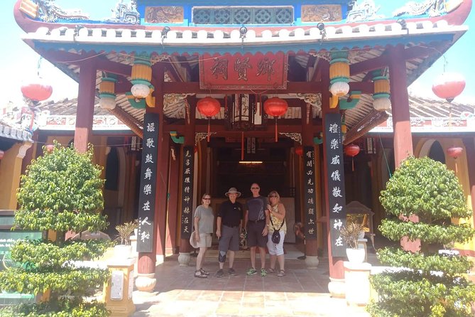 Private luxury Ba Na Hills & Hoi An Walking Tour, Night Market - Japanese Bridge, assembly hall, and old houses