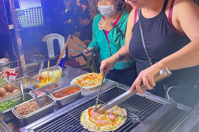 Private Street Food Discovery by Cyclo at Night in Ho Chi Minh - Hồ Thị Kỷ Flower Market after dark
