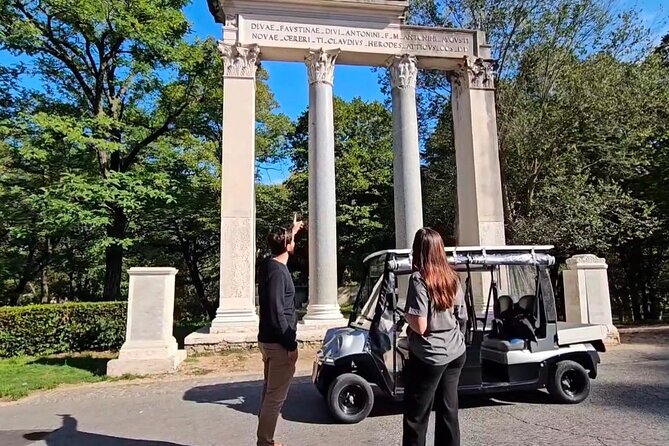Rome Private Golf Cart and Street Food Tour - Aventine Hill and the keyhole view