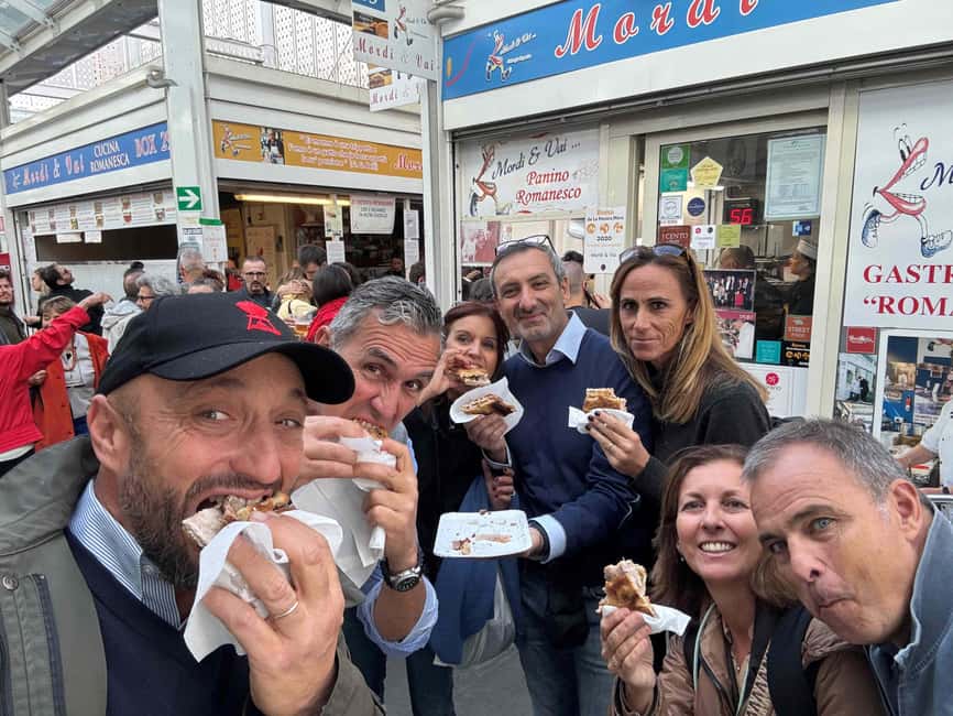 Rome: Testaccio Market Food Tour with Street Food & Wine - Key points to know before booking
