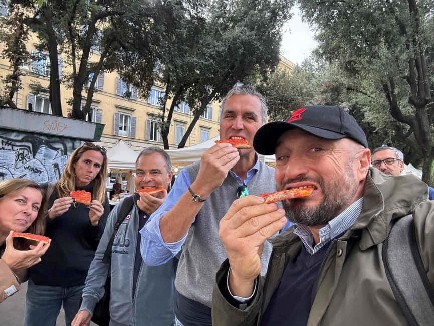 Rome: Testaccio Market Food Tour with Street Food & Wine - Monte Testaccio and the neighborhood’s working past