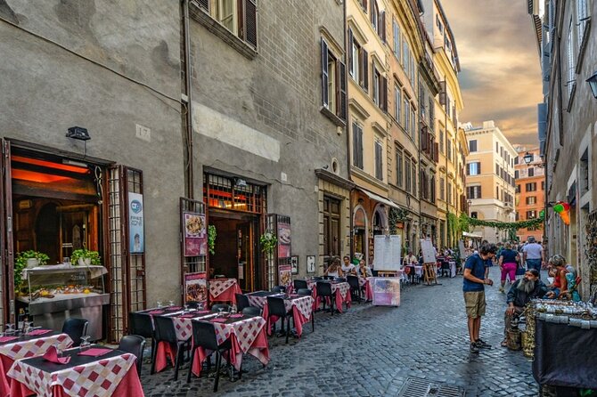 Rome Trastevere Street Food Tour: Eat and Drink Like a Local - Bakery pizza and a small sweet course