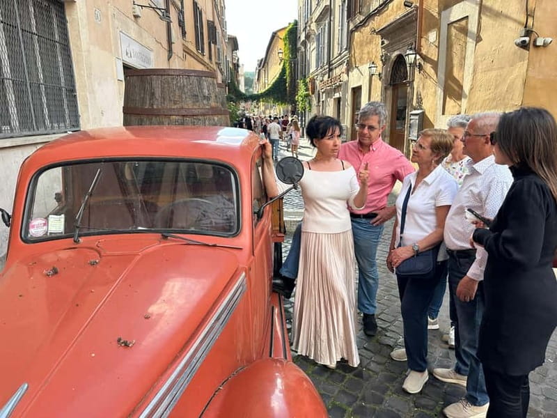 Rome: Trastevere Street Food Walking Tour with Local Expert - Piazza Trilussa and the rhythm of Trastevere