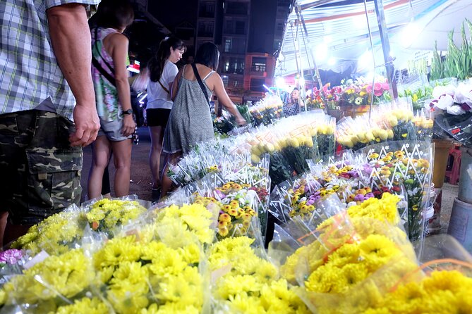 Saigon at Night Walking Street Food Tour - Ho Thi Ky Flower Market: Saigon’s evening wholesale heart