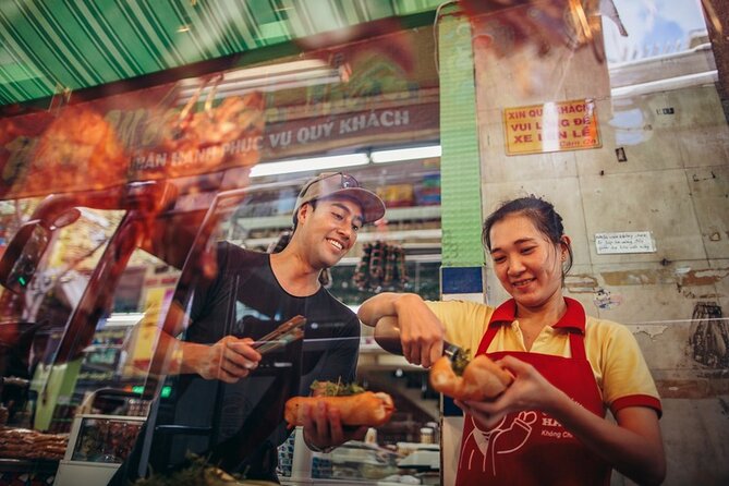 Saigon Night Bites on Foot: Local Vendors, Stories & Sweet Finish - Chinese-Vietnamese history beside Chua Ba Thien Hau