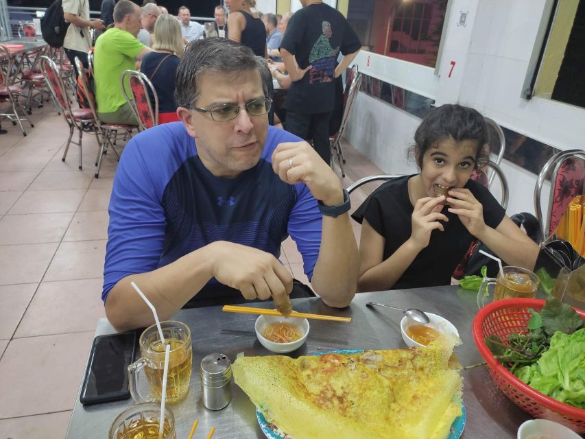 Saigon: Night Sightseeing And Street Food Tour By Vespa - China Town and the Mekong Delta pancake