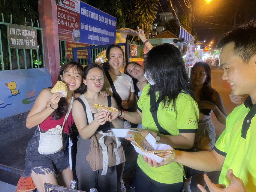 Saigon: Night Sightseeing And Street Food Tour By Vespa - District 4 and the famous Vietnamese sandwich