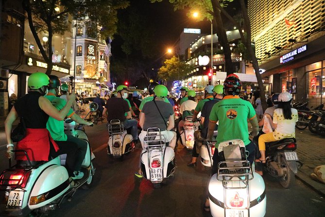 Saigon Vespa By Night Street Food Tour 4,5 Hours - Key points before you book