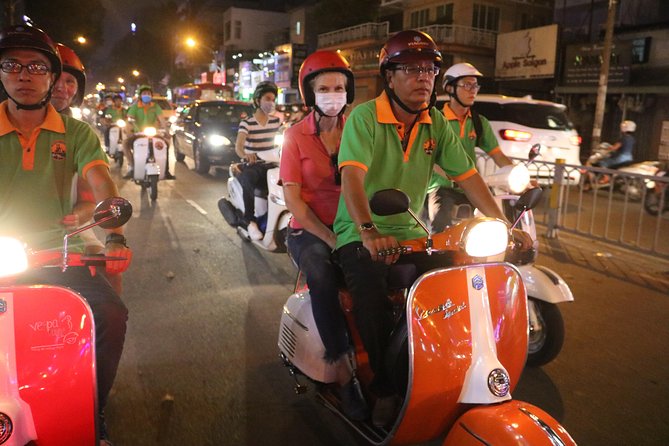 Saigon Vespa By Night Street Food Tour 4,5 Hours - Meeting the Vespas at Ho Chi Minh Square
