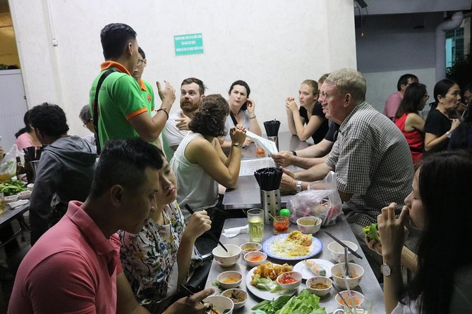 Saigon Vespa By Night Street Food Tour 4,5 Hours - Two local restaurants and a full Vietnamese dinner