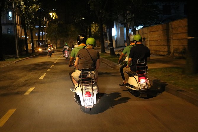 Saigon Vespa By Night Street Food Tour 4,5 Hours - Coffee, music, and a change of pace