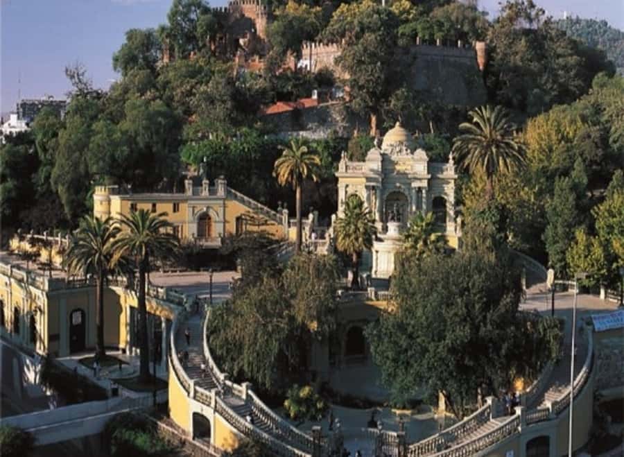 Santiago: Best Street Food Tour With A Local Guide - Cerro Santa Lucia: a scenic start with a taste of Santiago