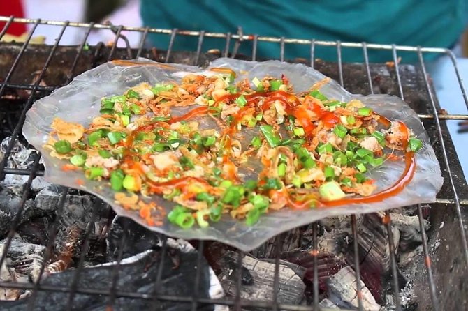 Scooter tour and street food around Buon Ma Thuot city. - 6:30 to 8:00 pm, street food as the main course