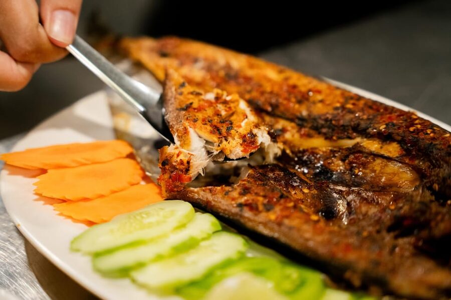 Siem Reap's Ultimate Street Food Tour by Tuk Tuk - A distinctive Cambodian dish near Wat Kesararam