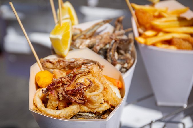 Small-group Street food tour in Brindisi - When a church visit and espresso replace food