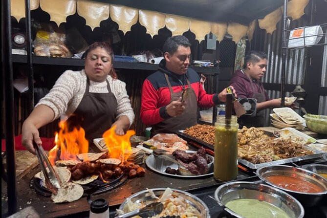 Street Food Tour Around Antigua - Stop two: tortillas con carne and grilled favorites