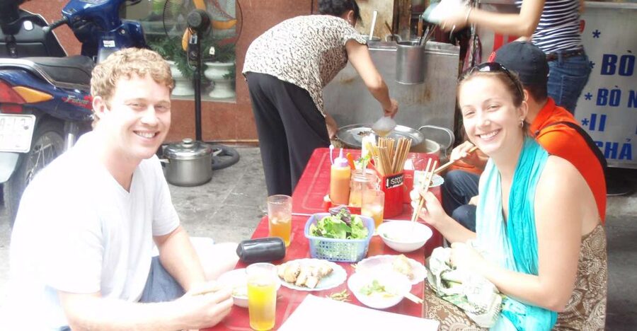 Street Food Tour Hanoi and Train Street Experience - Market life and family-run food shops