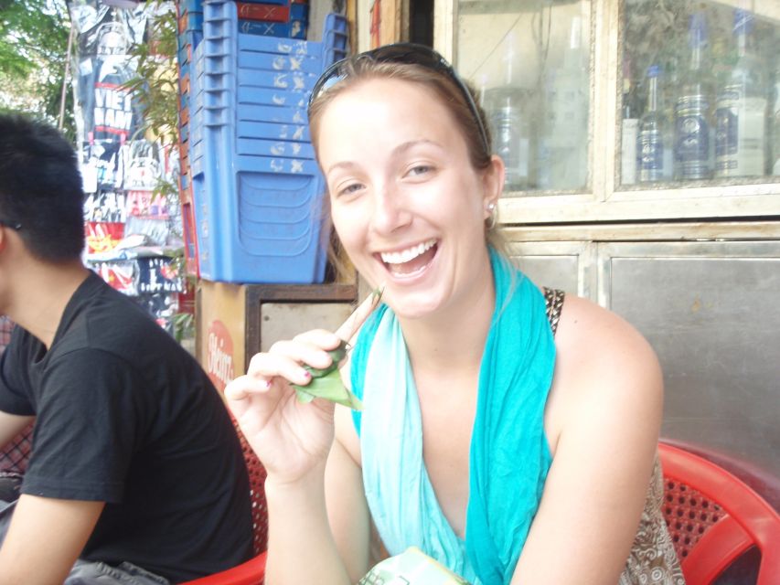 Street Food Tour Hanoi and Train Street Experience - The Old Quarter food route, from banh mi to egg coffee