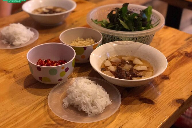 Street Food Tour Hanoi By Walking - Hoan Kiem Lake and the evening cafe view